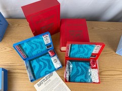 Vintage Linen Bookshelf Game Edition 5 Pack Bundle WS Game Company Open Box