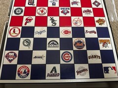 1997 New York Yankees Checkers Game Subway Series vs NY Mets MLB