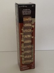 Tumbling Tower Game 72pc Wooden Stacking Blocks Classic Games Factory Sealed