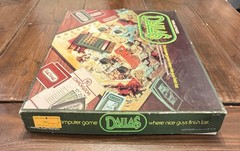 DALLAS Mattel Electronic Board Game 1981 Parker Brothers Working