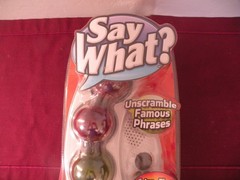 Say What? Unscramble Famous Phrase Radica Electronic Game Ages 8+ Mattel 2007