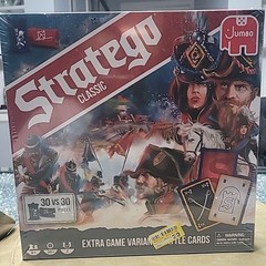 NEW & SEALED! Stratego Classic Board Game War Strategy Game With Battle Cards