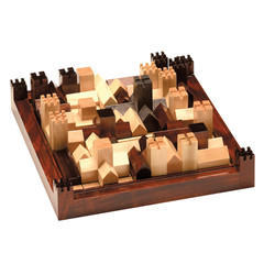 Cathedral Game Classic Edition Cathedral Wood Strategy Tabletop Board Game NEW