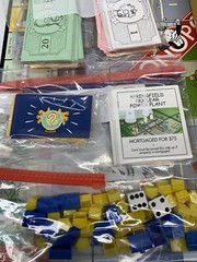 The Simpsons Monopoly Game 2001 Open Box Seems complete