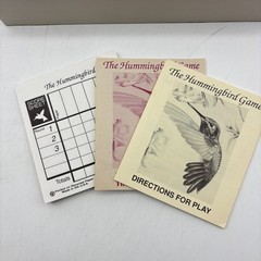 The Hummingbird Game COMPLETE Ampersand Press Science Animals Homeschool Birds