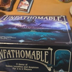 Fantasy Flight Games Unfathomable Horror Board Game 3+ Players Ages 14+