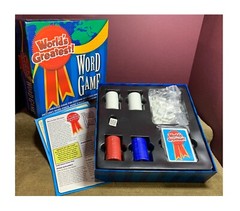 WORLD’S GREATEST WORD GAME AGES 13 & UP – 2 OR MORE PLAYERS