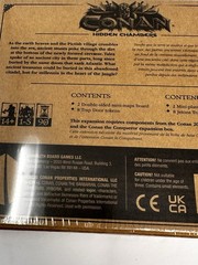 Conan Hidden Chambers Expansion Monolith Board Game & RPG NEW SEALED