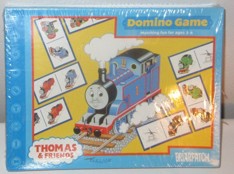 Thomas & Friends Domino Game Ages 3-6 Briarpatch Vintage 2002 New SEALED