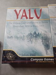 Compass Games YALU Chinese counteroffensive in Korea Nov 50 May 51 unpunched