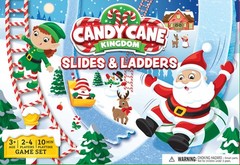 MasterPieces – Candy Cane Kingdom – Christmas Slides & Ladders Board Game