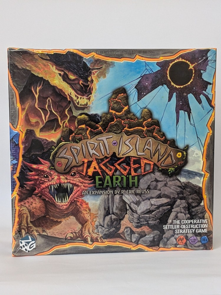 Spirit Island Jagged Earth Board Game Expansion Greater Than Games New Sealed