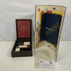 Monopoly Heritage Edition 2024 Hasbro WS Game Company Walnut Stained Box VGC