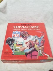 Vintage 1984 Golden Trivia Game NFL National Football League Edition
