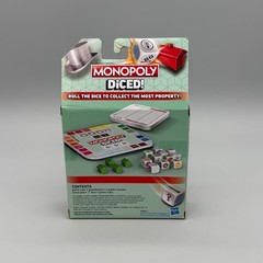 Monopoly Diced Hasbro Gaming Ready, Set, Roll Compact Edition Travel Game