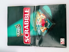 Vintage Scrabble Board Game Travel Hard Case Green 100% COMPLETE