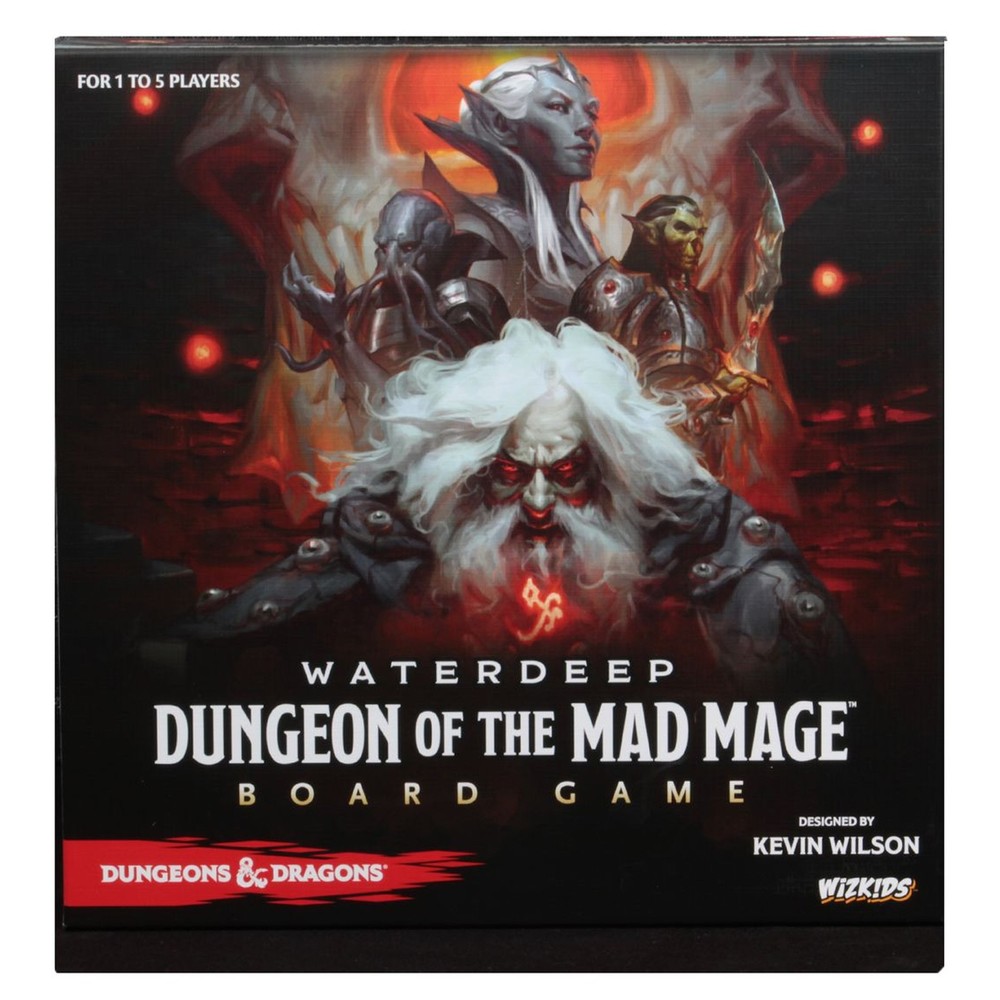 D&D Waterdeep: Dungeon of The Mad Mage Adventure System Board Game – Standard Ed