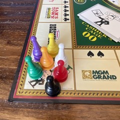 Casino Royale Board Game-combines Elements of Craps Roulette Poker-Complete Set
