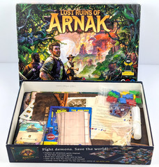 Lost Ruins of Arnak Board Game NEVER PLAYED 99% COMPLETE – Age 12+
