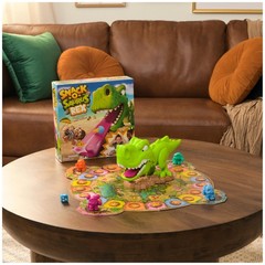 Spin Master Games Snack-O-Saurus Rex Hungry Dinosaur Kids Board Game
