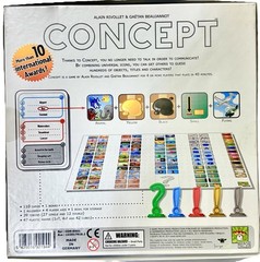 Concept Party Board Game for Ages 10 and Up New Sealed Never Opened