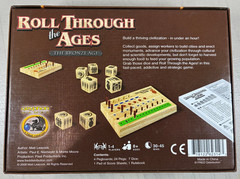 New Open Box Roll Through The Ages The Bronze Age Game 2008 Gryphon Games