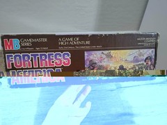 Fortress America The US Under Attack Board Game 1986 Milton Bradley Near Comp.