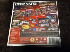Deep State: New World Order Strategy Board Game by CrowD Games-COMPLETE