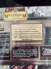 2000 Reminiscing The Millennium Edition Board Game NWT Boomer Party Game