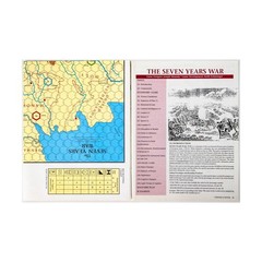 SPI Strategy & Tactics #163 w/The Seven Years War in Europe 1756-17 Mag VG/VG+