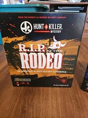 Both Hunt A Killer: RIP Rodeo & Murder at the Motel, Murder Mystery Games,