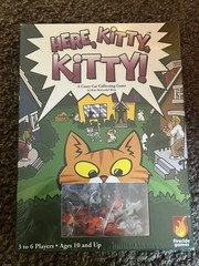Here Kitty Kitty Board Game by Fireside Games | Family Cat Card Game- NEW