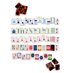 Premium American Mahjong Set 160pcs – Multicolor Pop