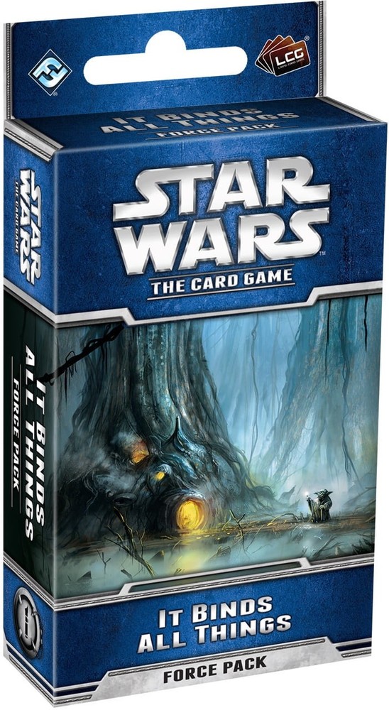 Star Wars LCG: It Binds All Things Force Pack Card Game Expansion – New & Sealed