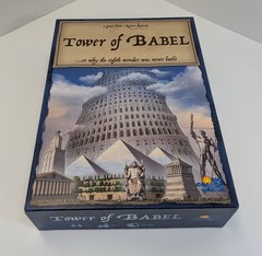 Tower of Babel Board Game Rio Grande Games 2005 Unpunched Open Box Complete