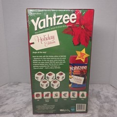 Yahtzee Holiday Edition Christmas Family Dice Game Hasbro USAopoly New Sealed
