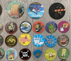 Tazos Bob Esponja Mexico Edition