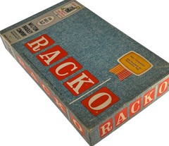 Vintage Racko Milton Bradley Classic Game/Set Complete/2-4Players/#4615/1961 Box