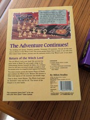 1991 Hero Quest – Return of the Witch Lord – Quest Pack – COMPLETE