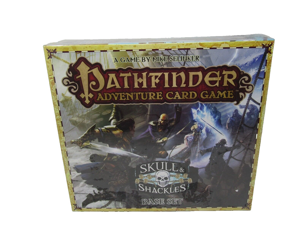 Pathfinder Adventure Card Game Skull and Shackles Base Set – New Sealed