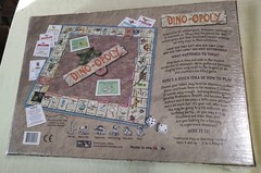 Dino Opoly Board Game New Sealed Late for the Sky Dinosaurs Animals Prehistoric