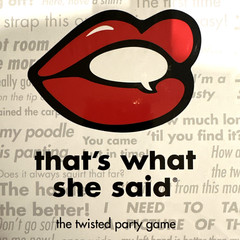 That’s What She Said The Twisted Party Game 17+ Years Old 4+ Players NEW SEALED