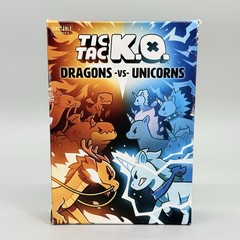 Tic Tac KO Dragons vs Unicorns Card Game Unstable Games 2021 Complete