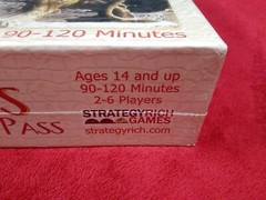 Crossroads at Darklion Pass Board Game 2009 Strategy Rich Games New Sealed