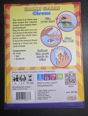 Halli Galli Circus Card Game by Amigo Games – New Factory Sealed