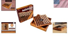 Wooden Othello Board Game – Stylish Decor and Educational Strategy for Families