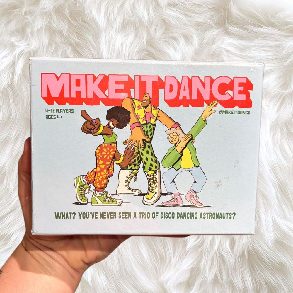 GAME Make It Dance Party Game, 4-12 Players, Recommended Age 5+ Years