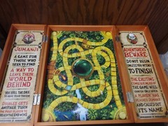 Jumanji the Game Real Wooden Box Edition of the Classic Adventure Board Game