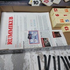 Vintage Rummikub 99% COMPLETE Rummy Tile Game 1990 Pressman