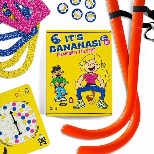 It’s Bananas! The Monkey Tail Game – Funny, Fun Party & Family Game for Kids,…